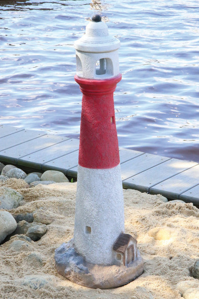 Classical Lighthouse Cement Garden Sculpture for Beach Homes